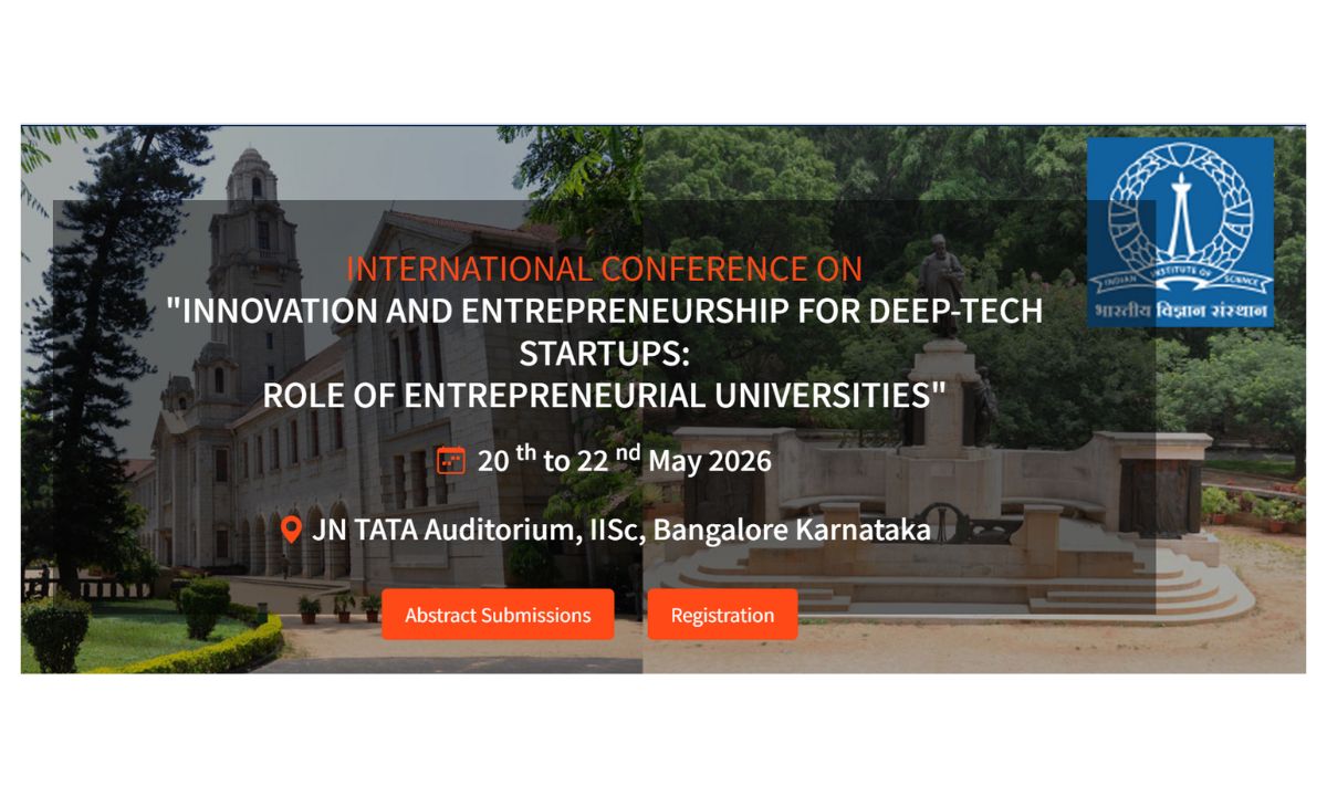 International Conference 2026 at IISc Bangalore