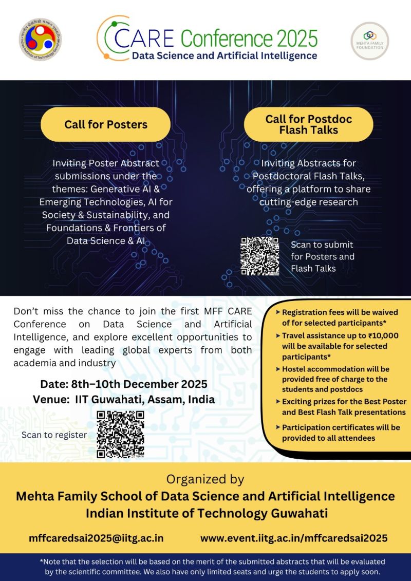 CARE Conference 2025 – Call for Posters & Postdoctoral Flash Talks