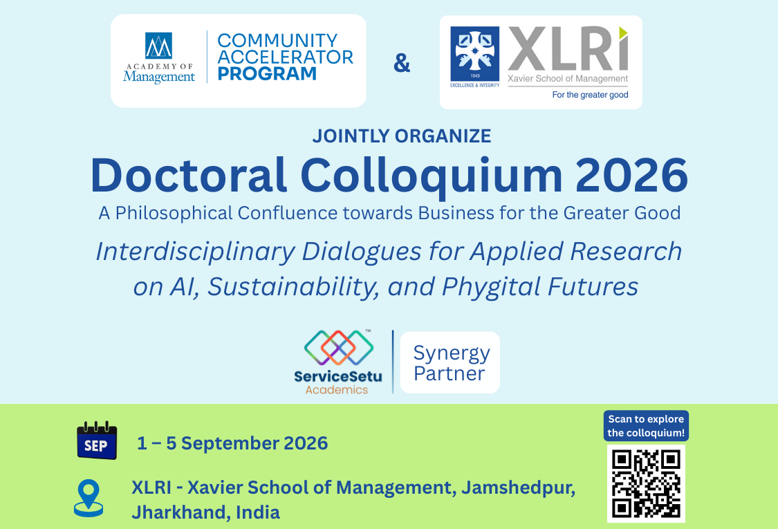 Doctoral Colloquium 2026 | XLRI - Jamshedpur