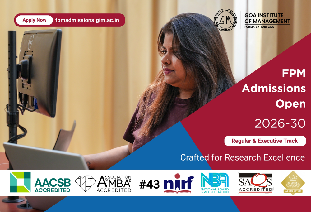 FPM vs EFPM: A Complete Career Guide to Doctoral Studies at Goa Institute of Management (GIM)