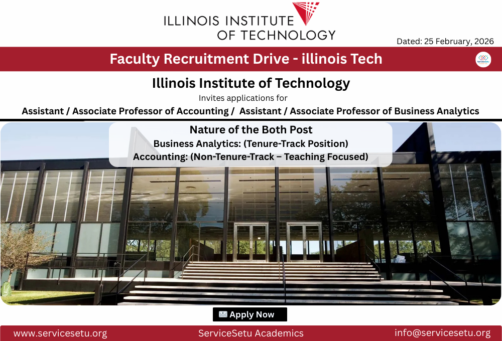 Assistant / Associate Professor (Accounting & Business Analytics)